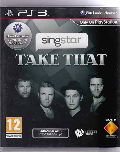 Singstar Take That - PS3 (B Grade) (Genbrug)